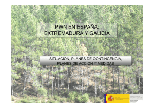 PWN EN ESPAÑA: EXTREMADURA Y GALICIA