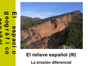 erosión diferencial