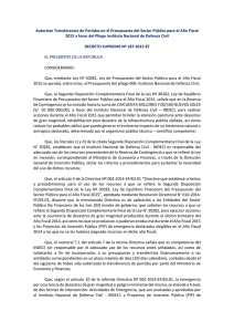 decreto supremo nº 187-2015-ef