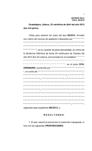 3485 - Supremo Tribunal de Justicia del Estado de Jalisco