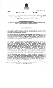 Page 1 GOBERNACION DE CASANARE NT.8920.992.16