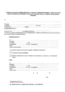 instituciones de inversion colectiva que revistan la forma de sociedad