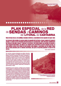 PLAN ESPECIAL de la RED de SENDAS y CAMINOS del LITORAL