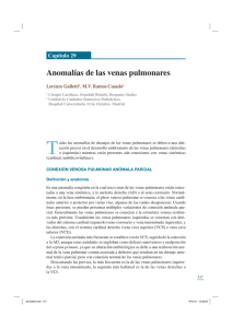 Anomalías de las venas pulmonares