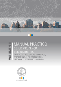 Manual Práctico de Jurisprudencia Administrativa sobre Planes