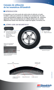 Consejos de utilización de los neumáticos BFGoodrich