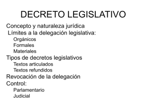 DECRETO LEGISLATIVO
