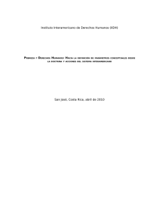 Documento - Instituto Interamericano de Derechos Humanos
