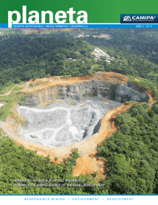 minería no metálica: pilar del desarrollo non-metallic