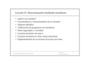 Lección 11: Sincronización mediante monitores