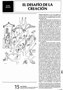 EL DESAFío DE LA CREACiÓN - Revista de la Universidad de México