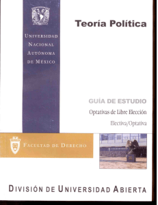 Teoría Política