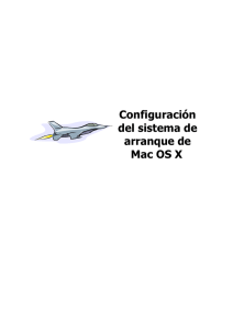 Configuración del sistema de arranque de Mac OS X