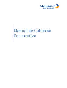 Manual de Gobierno Corporativo
