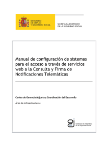 Manual de configuración de sistemas para el acceso a través de