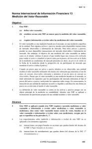 Norma Internacional de Información Financiera 13