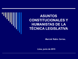 Marcial Rubio Correa– Enfoque constitucional y humanista de la