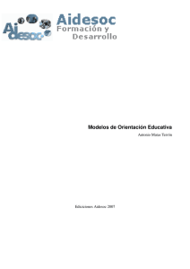PDF: Modelos de orientación Educativa
