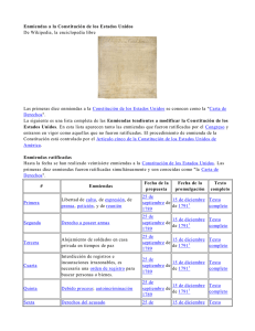 Enmiendas a la Constitución de los Estados Unidos De Wikipedia