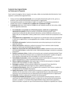 NEBF proposal guidelines en espanol