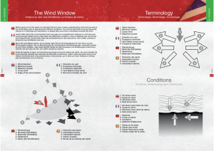Conditions Terminology The Wind Window