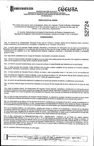 Page 1 MUNICIPIO SAN JOSE DE CUCUTA SECRETARIA DE