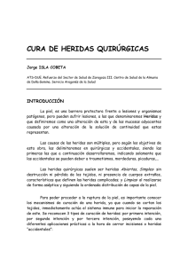 CURA DE HERIDAS QUIRURGICAS