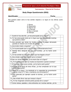 Body Shape Questionnaire (BSQ