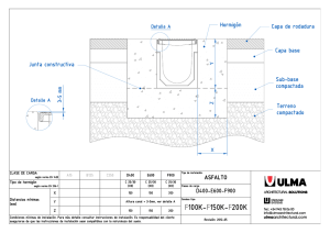 Capa de rodadura /— Capa base - ULMA Architectural Solutions