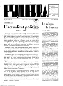 L`actualitat polític - Diputació de Girona — Servei de Biblioteques