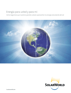 Español - SolarWorld Latin America
