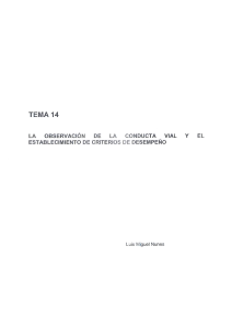 TEMA 14 - Dirección General de Tráfico