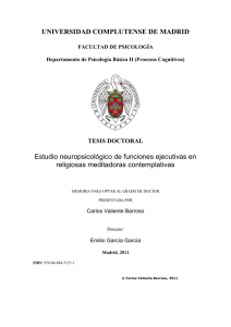 UNIVERSIDAD COMPLUTENSE DE MADRID Estudio - E