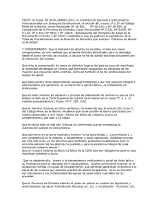 Protocolo aborto no punible - Universidad Nacional de Córdoba