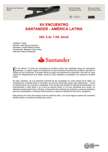 xv encuentro santander - américa latina