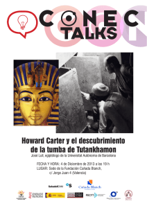 Howard Carter y el descubrimiento de la tumba de Tutankhamon