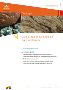 Guía especial de geología para profesores