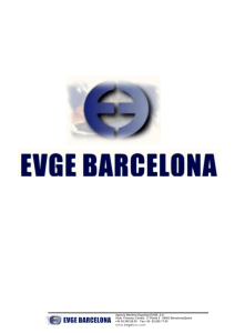 Guía de Servicios EVGE - agencia maritima española evge