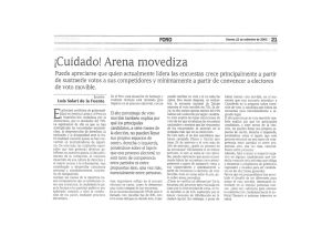 ¡Cuidado! Arena movediza