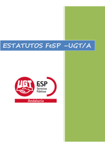 Estatutos FeSP UGT Andalucía