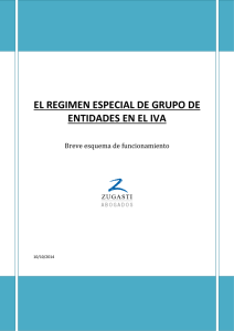 el regimen especial de grupo de entidades en