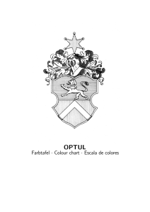 OPTUL Colour Chart - bei Optul Spezialglas GmbH