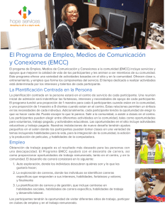 El Programa de Empleo, Medios de Comunicación