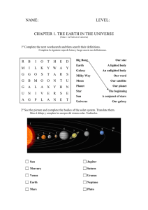chapter 1. the earth in the universe