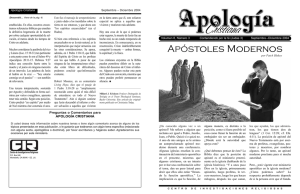 Apóstoles Modernos - Centro de Investigaciones Religiosas