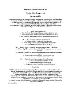 Tema: Es Cuestion de Fe - Iglesia de Jesucristo Canaan