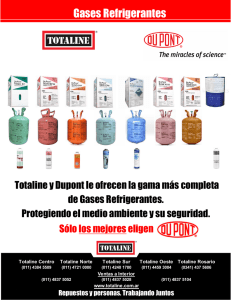 Flyer Gases Refrigerantes Dupont 2015