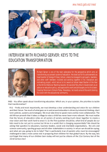 interview with richard gerver: keys to the education transformation
