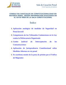 ACCIONES DE INCONSTITUCIONALIDAD CURSADAS EN