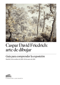 Caspar David Friedrich: arte de dibujar